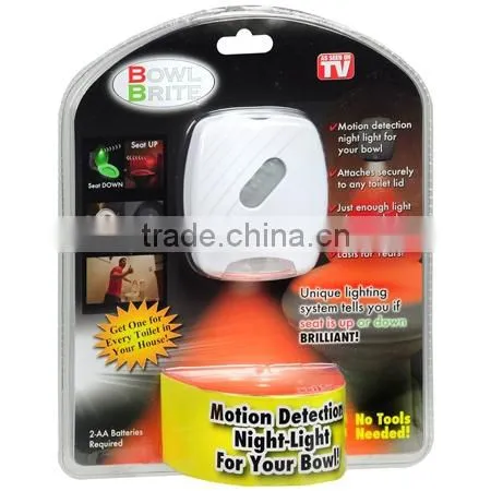 New Arrivel LED Detection Distance Motion Sensor Lamp Toilet Lid Light Toilet Light LED Lighting photo-2