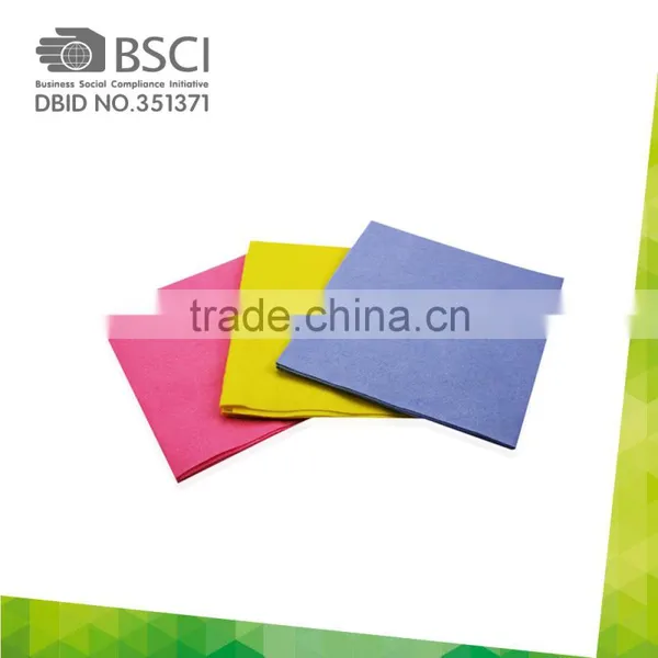 Hot Selling Rayon Cleaning Yellow Dust Cloth Cleaning Cloth Kitchen Viscose photo-4