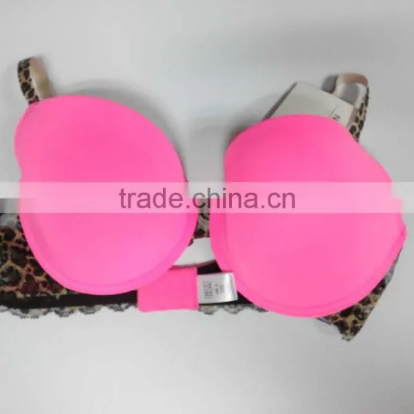 Woman Sexy Thong Satin Underwear Bra and Panty Set photo-3