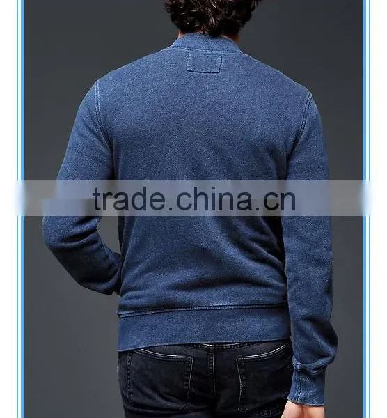 Indigo Bomber Sweatshirt photo-2