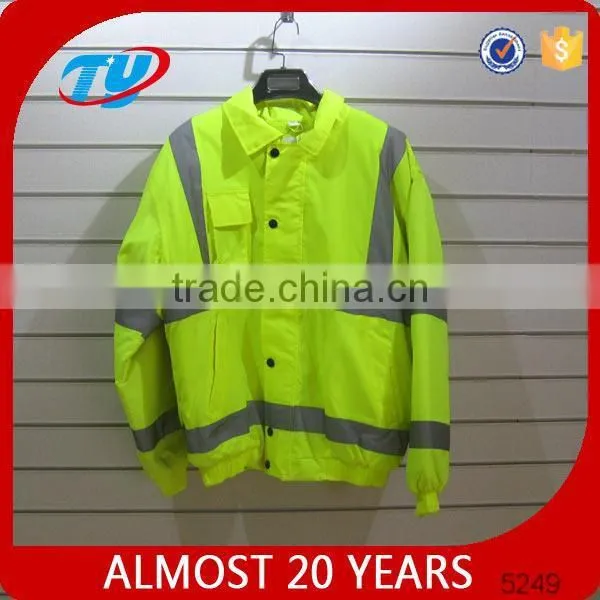 Hi Vis Safety Workwear Reflective Jacket photo-2