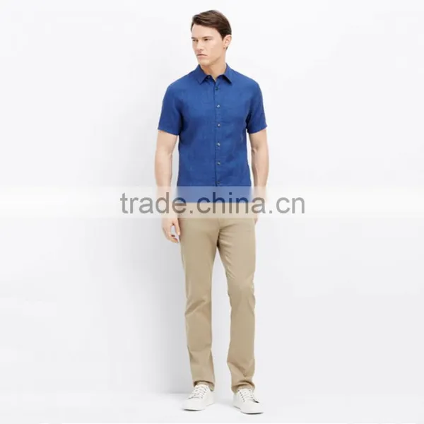 Custom Design Pattern Cheap Italian Office Wear Shirts for Men photo-3