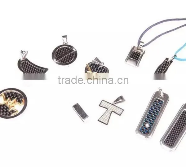 Cute Animal Footprint Design Pendant Charms With Carbon Fiber Diy Keychains Pendant photo-4