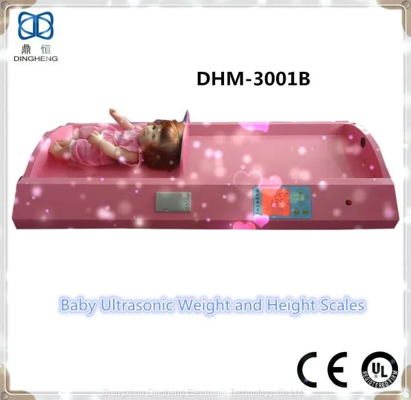 DHM-3001B Ультразвуковая электронная детская весы с измерением роста для детей photo-2