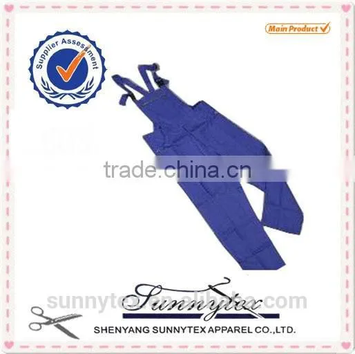 OEM Welcome Royal Blue Coverall With Two Chest Patch Pockets photo-3