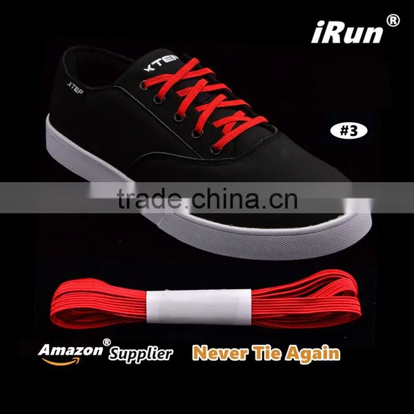 Amazing Extension and Hardly Pop Out Never Need Tie Shoelaces Replacement for Adults Kids Athletes Seniors Handicapped - White photo-4