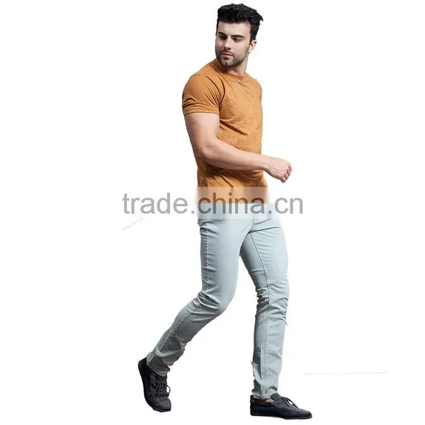 Hot Sale Oem Service Grey Green Latest Style Casual Baggy Trousers Mens Fitness Pants photo-6