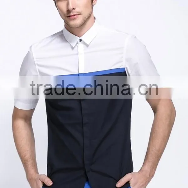 Men Fashion Shirt Short Sleeve Men Shirts Mixed Colors photo-3