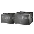 300W 8ohm Input Impendace Black Active Subwoofer Speaker Box For Club