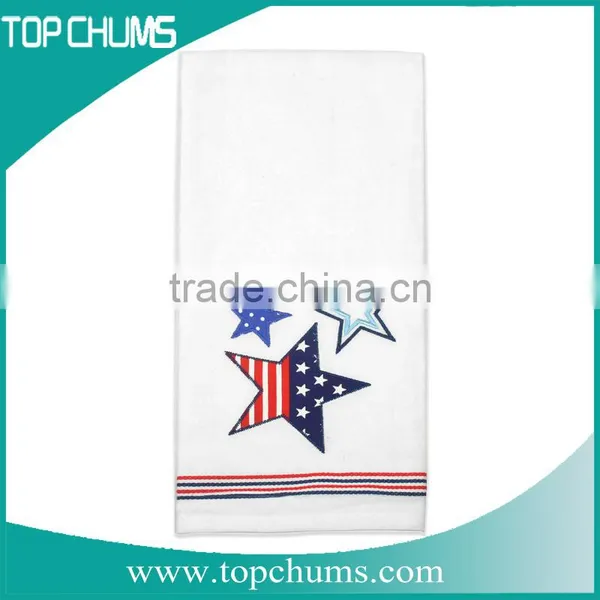 Embroidery Terry Velour Rings Golf Towel