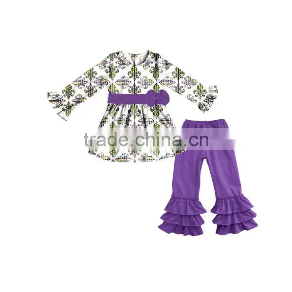 Spring Baby Outfits Girls Boutique Clothing Sets Valentine Kids Outfits