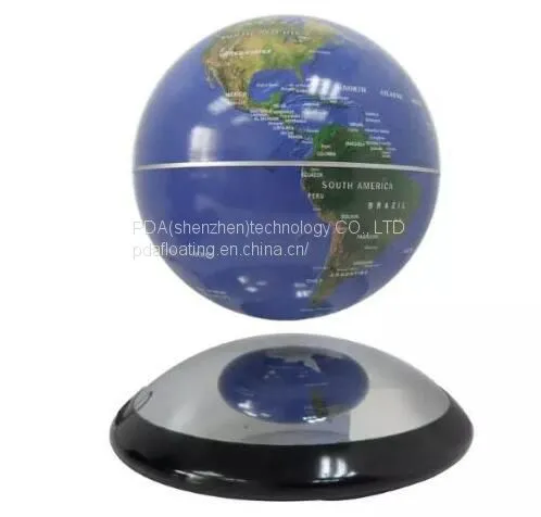 6 Inch Metal Base Ufo Magnetic Floating Globe photo-2