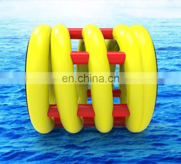 2017 Newest Design Customized Inflatable Cylinder Water Walking Roller Game photo-5
