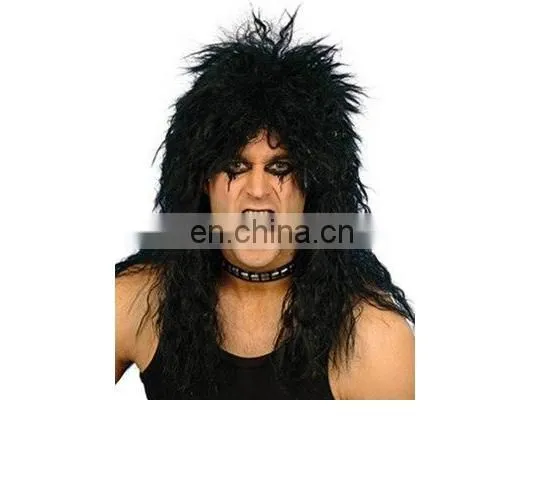 Halloween Carnival Party Hard Rocker Wig for Adults
