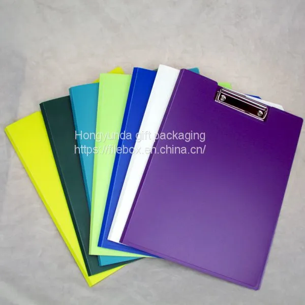 Custom Printing Lever Arch File Folder PP Plastic Waterproof File Folderwith Metal Clip