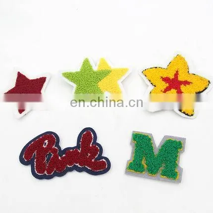 Wholesale Iron On Custom Towel Chenille Embroidery Patch photo-6