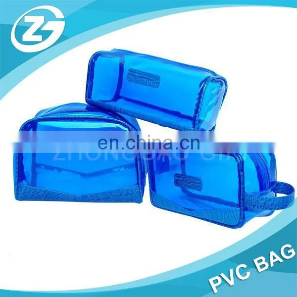 Transparent Waterproof Colorful Stand up Washroom Storage PVC Cosmetic Case photo-6