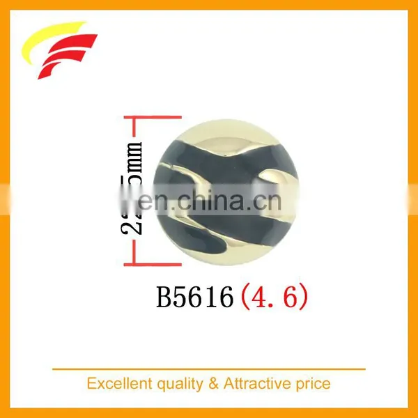 32L 20mm Fashion Zinc Alloy Hand Sewing Button With Enamel photo-2