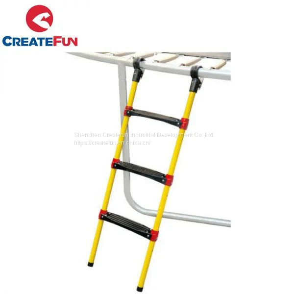 CreateFun Ecomomical 6ft-16ft Galvanized Steel Trampoline Ladders photo-5