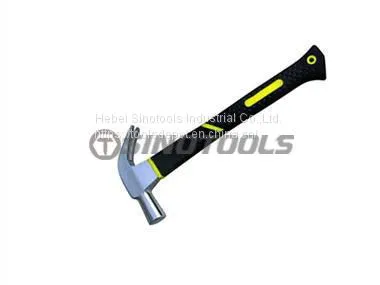 British Type Claw Hammer With Colour Plastic-Coating Hammer