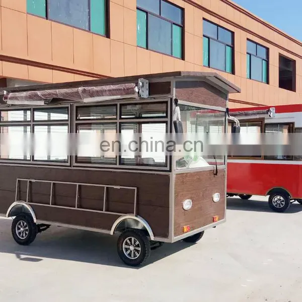 Street Mini Hot Dog Motorcycle Vending Mobile Fast Food Truck photo-7