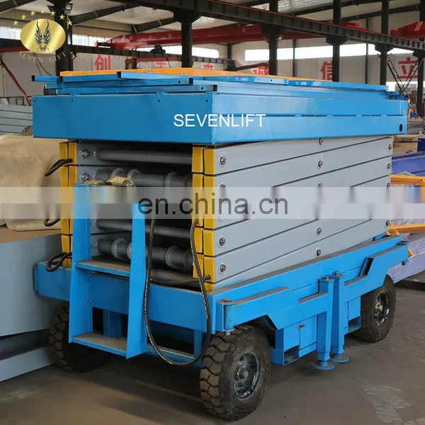 7LSJY Shandong SevenaLift Mobile Manual Scissor Lifts Operation and Maintenance photo-2