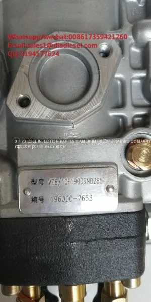 High Quality Diesel Fuel Injection Pump 196000-2653 196000 2653 for Sale photo-4