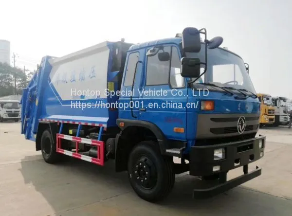 10 CBM Garbage Compactor Truck for price sale