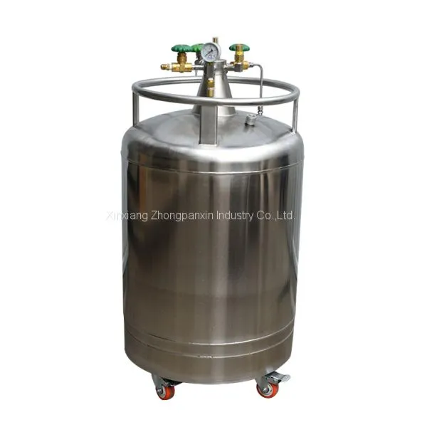 500L Stainless Steel Liquid Nitrogen Tank for Storage and Dispensing Liquid Nitrogen photo-2