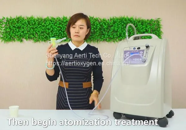 AE-5 5Liter Oxygen Concentrator With Multifunciton Nebulizer SpO2 photo-2