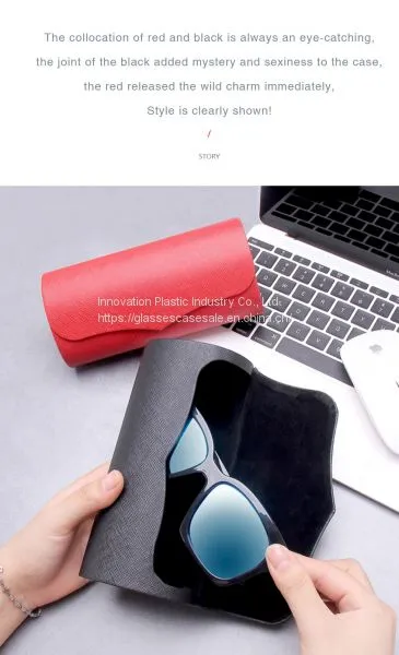 Simple,Creative and Personalized Sunglasses Case; Fashionable, Large-capacity Myopia Eyewear Case
