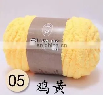 Chenille Chunky Yarn for Knitting Blankets Fancy Yarn Balls photo-5