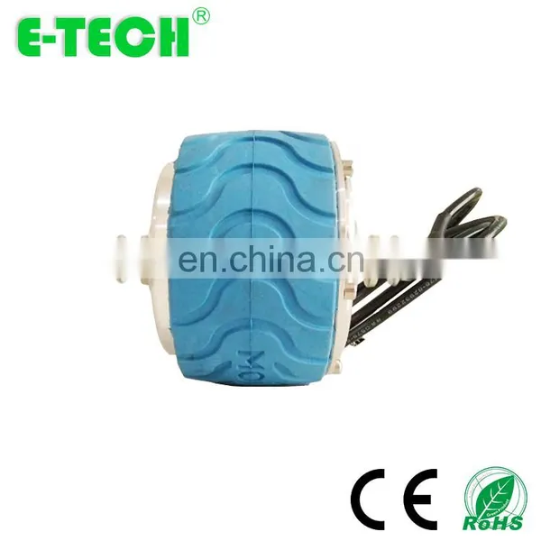 CE Approved High Quality 4" 4inch 36v 200W DC Brushless Geared Hub Motor for Robotics photo-3