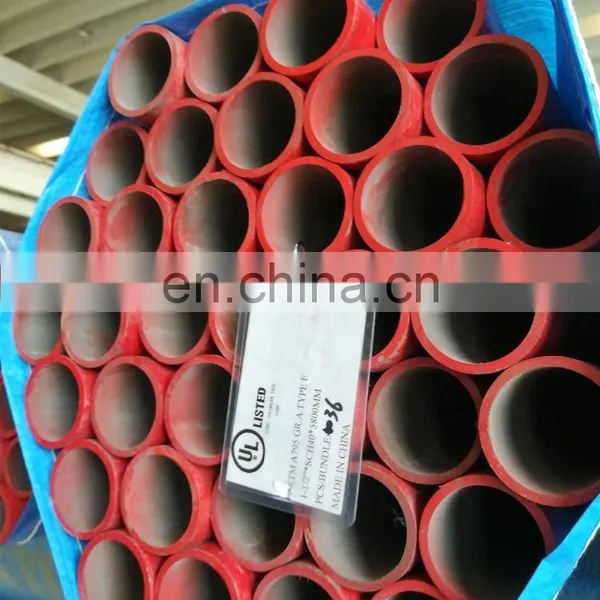 Fire Fighting Water for Sprinkler System Welded Steel Pipe photo-6