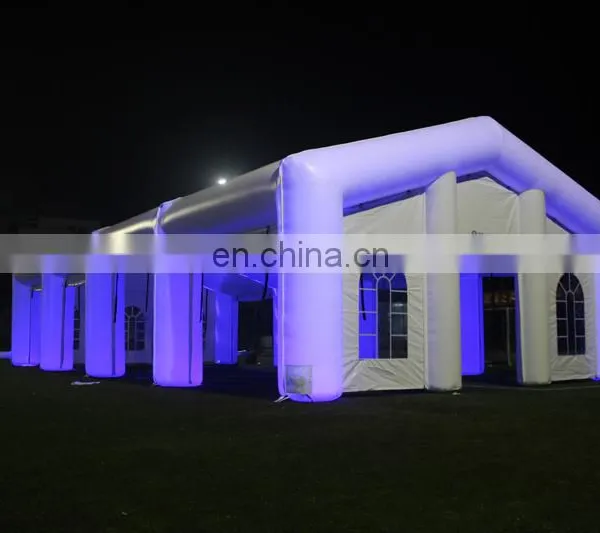 Large White Inflatable Wedding Tent Blow Up Marquee Tent Outdoor Party Event Air Tents photo-6