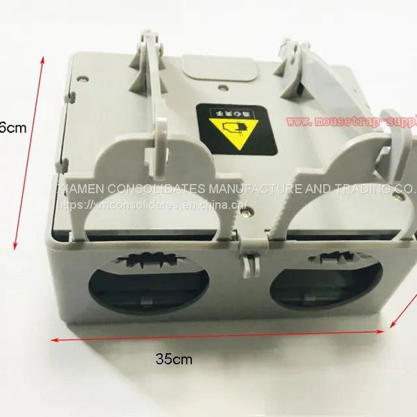 Humane Plastic Multi-Catch Rodent Rat Bait Station Mouse Trap Killer photo-2