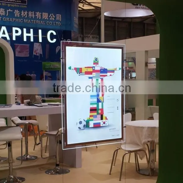 Cable Suspension LED Light Box for Real Estate Agents Window Display photo-6