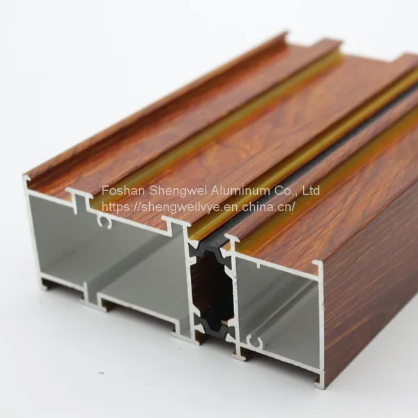 Building Materials Aluminium Extrusion Profile for Aluminium Doors and Windows