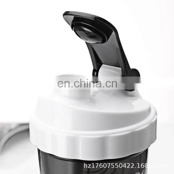 600ML Sports Water Bottle Plastic Portable Drinking Cup Gym Leakproof Drop-proof Portable Shaker Mug Outdoor Travel Water Bottle photo-4