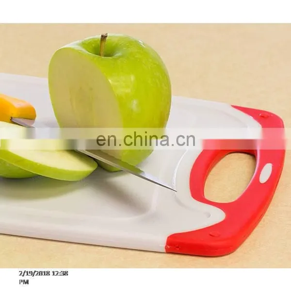 Best Quality Plastic Cutting Board Set 3-Piece All-Purpose Non-Slip Plastic Cutting Board Set Dishwasher Safe Chopping Bords photo-2
