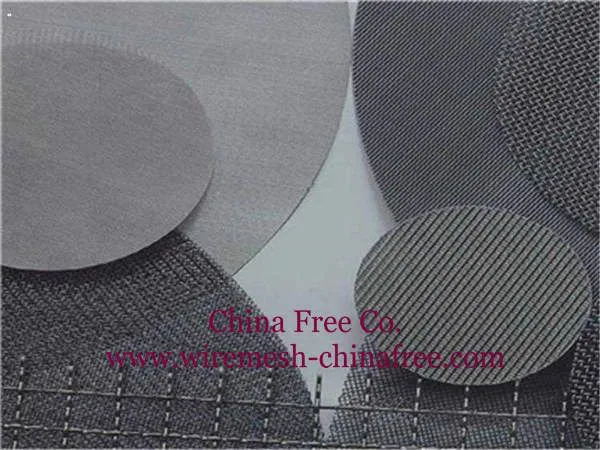 Wire Mesh Disc - Extruder Screen in China