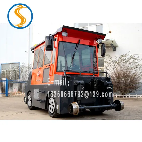 Railway Flat Car / Railway Carrier / 500t Shunting Locomotive photo-5
