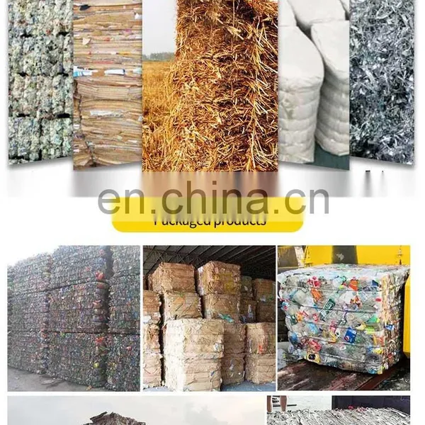 HENGWANG HW-10T 10 Ton Waste Vertical Press Baler Cardboard Baler Machine for Used Clothing photo-5