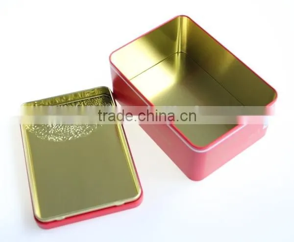 Square Cholocate Tin Case Packaging Metal Can Candy Box photo-4