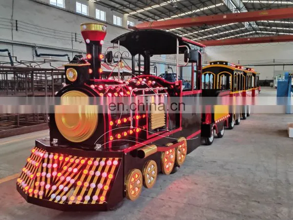 Western Antique Indoor Battery Power Electric Shopping Mall Kids Train for Sale photo-2