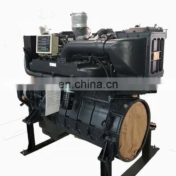 Genuine 6 Cylinder SC15G460CA2 308KW 1500RPM Marine Engine photo-2