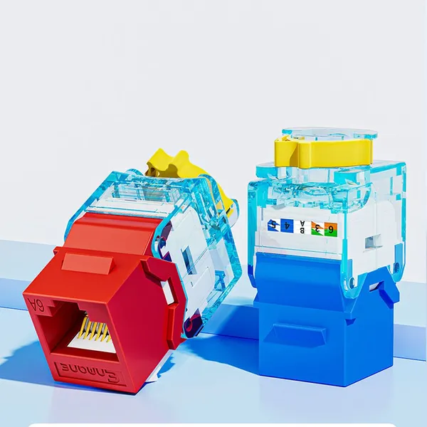 UTP Ethernet RJ45 Keystone Modular for Patch Panel and Wall Plate photo-4