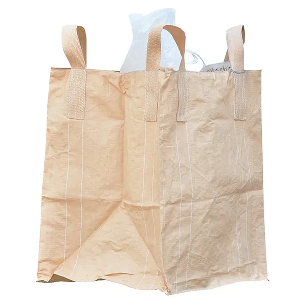 Type A Coated Agriculture Bags Heavy Duty 500kg to 1 Ton Two-point Lift Bags for Grains, Seeds, Briquettes, Pellets, Cement photo-5