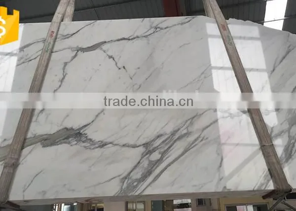 Extravagant Natural Polished Calacatta Gold Marble Indoor Decorative Stone photo-4