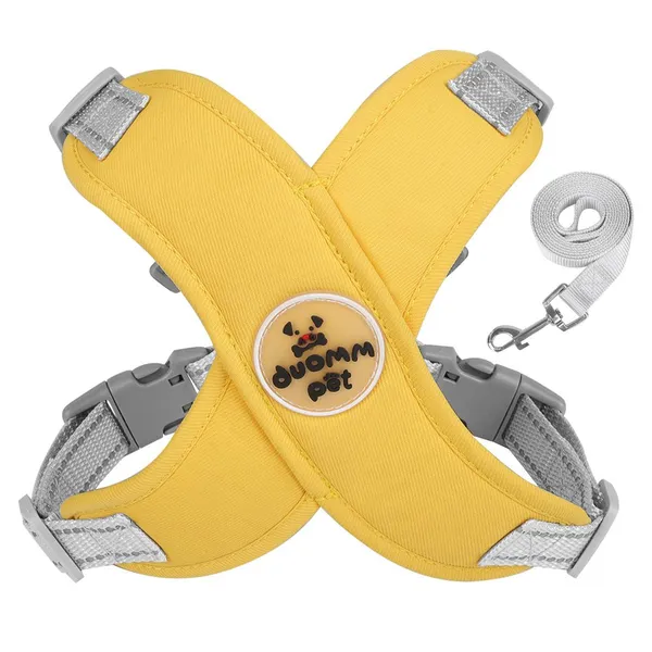 Premium Reflective Dog Harness Leash Heavy Duty Nylon Pet Rope Lead With Comfortable Handle & Anti-Tangle Swivel Clip for Dogs photo-3